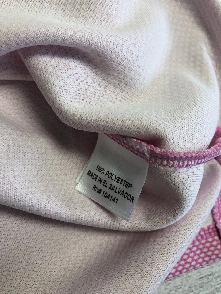 Lady Hagen Polo 衫女式 XS 图案高尔夫网球表演运动上衣 — 第 3/4 张图片