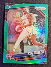 Kiki Iriafen Rookie Green Prizm ( 2025 Panini Prizm WNBA Mystics RC Invest )