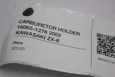 korosuke1126　 CARBURETOR HOLDER 16065-1276 2002 KAWASAKI ZX-6 | eBay
