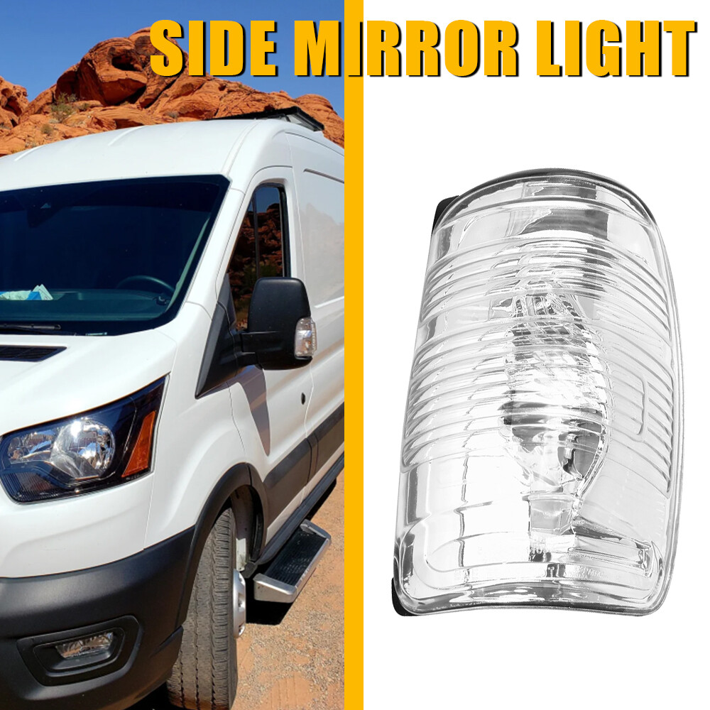 2015-2021 Ford Transit 150 250 350 HD Cargo Van Left LED Mirror Side Lights