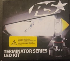 Race Sport H9TLED Terminator Series Fanless LED Headlight Kit  Style H9