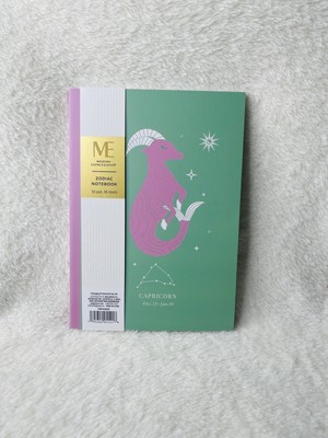   Modern Expressions Zodiac Notebook Journal  80 Lined Pages -    Capricorn