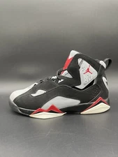 Nike Air Jordan True Flight Black Varsity Red Wolf Gray 343795-060 Boys Sz 5.5Y