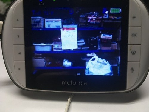 Motorola Baby Monitor MBP36SBU Camera, Monitor, and power supplies - working - Picture 2 of 5