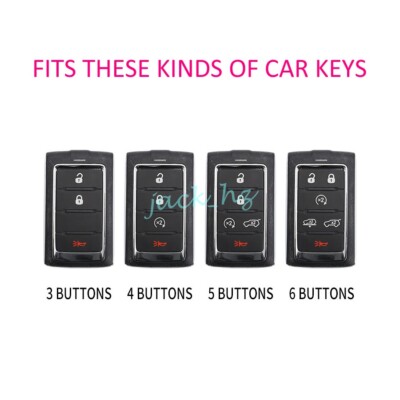 EKALA For Jeep Key Fob Cover With Leather Key Fob