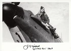 WWII WW2 BoB RAF Battle of Britain MILLARD hand signed photo cockpit