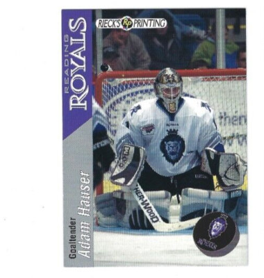 2003-04 Reading Royals (ECHL) Adam Hauser (goalie) | eBay