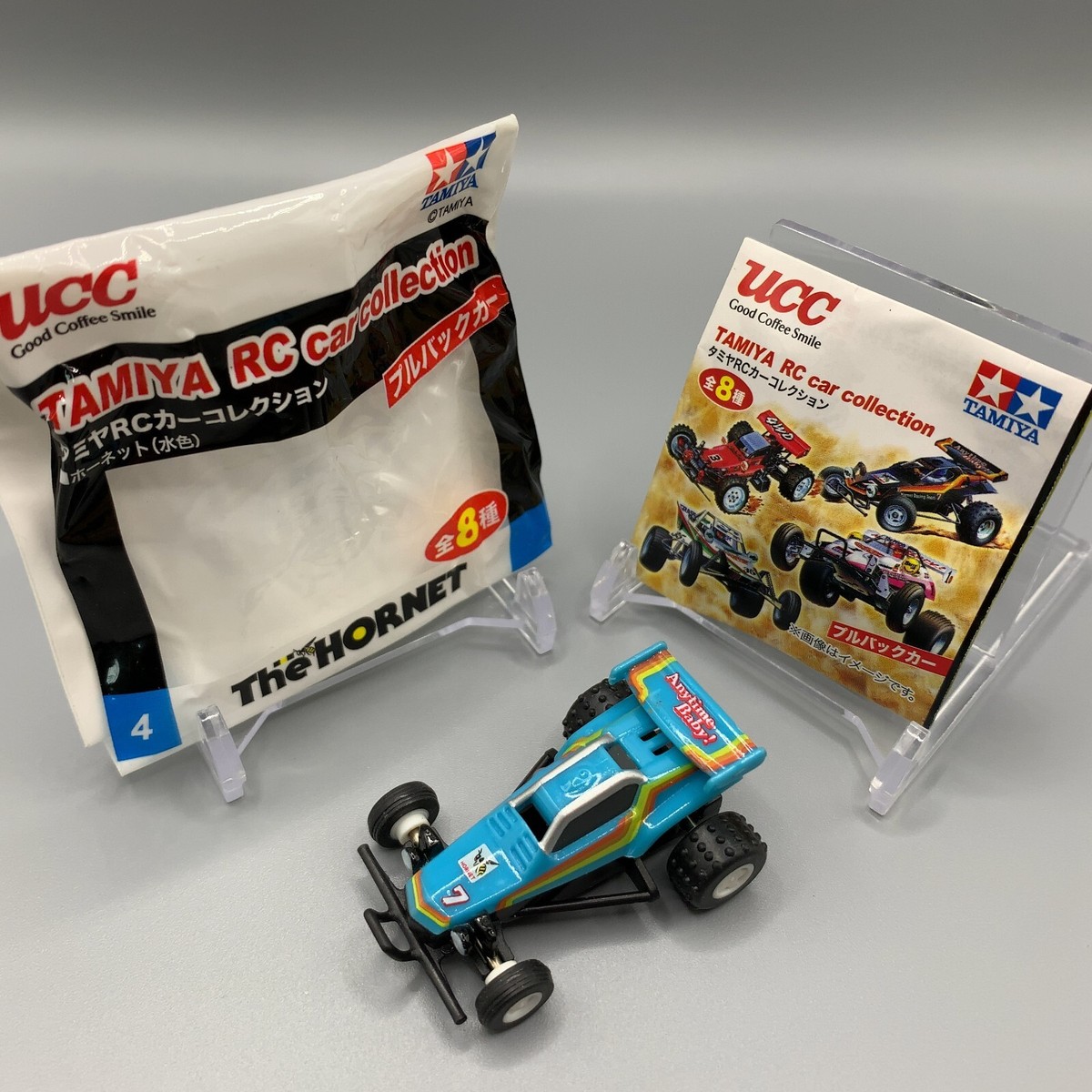 The Hornet Light Blue TAMIYA RC Car Collection Pull Back Car UCC
