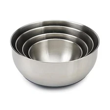 Joseph Joseph Nest 100 Prep & Store Mixing Bowl Set with Lids, 4-piece