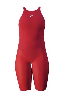 A3 Performance Stealth Female Open Back Technical Racing Swimsuit - Size 26 New