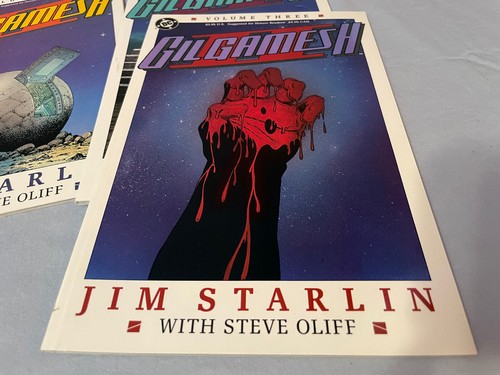 MINT GILGAMESH Jim Starlin with Steve Oliff Volume 1-4 (1989, DC Comics) - Picture 4 of 6