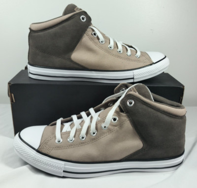 Converse Chuck Taylor All Star High Street Mid Cargo Brown White Mens 11