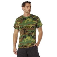 Rothco Woodland Camouflage T-Shirt 60560 - L