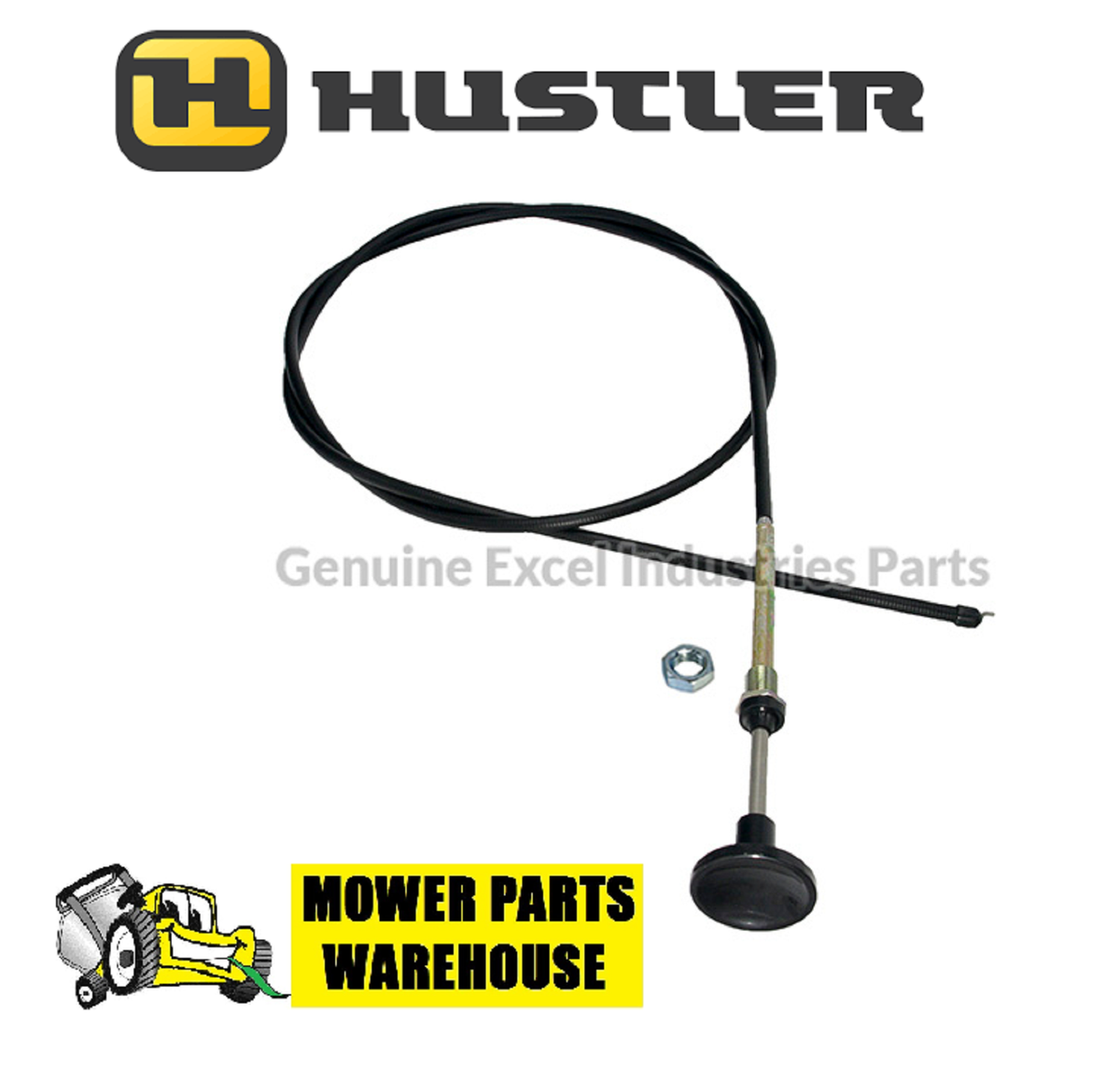 NEW GENUINE OEM HUSTLER MOWER 601095 CHOKE CABLE FASTRAK X-ONE