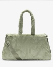Nike Sportswear Faux Fur Tote Bag Women's Sports Casual Bag NWT FZ1323-370