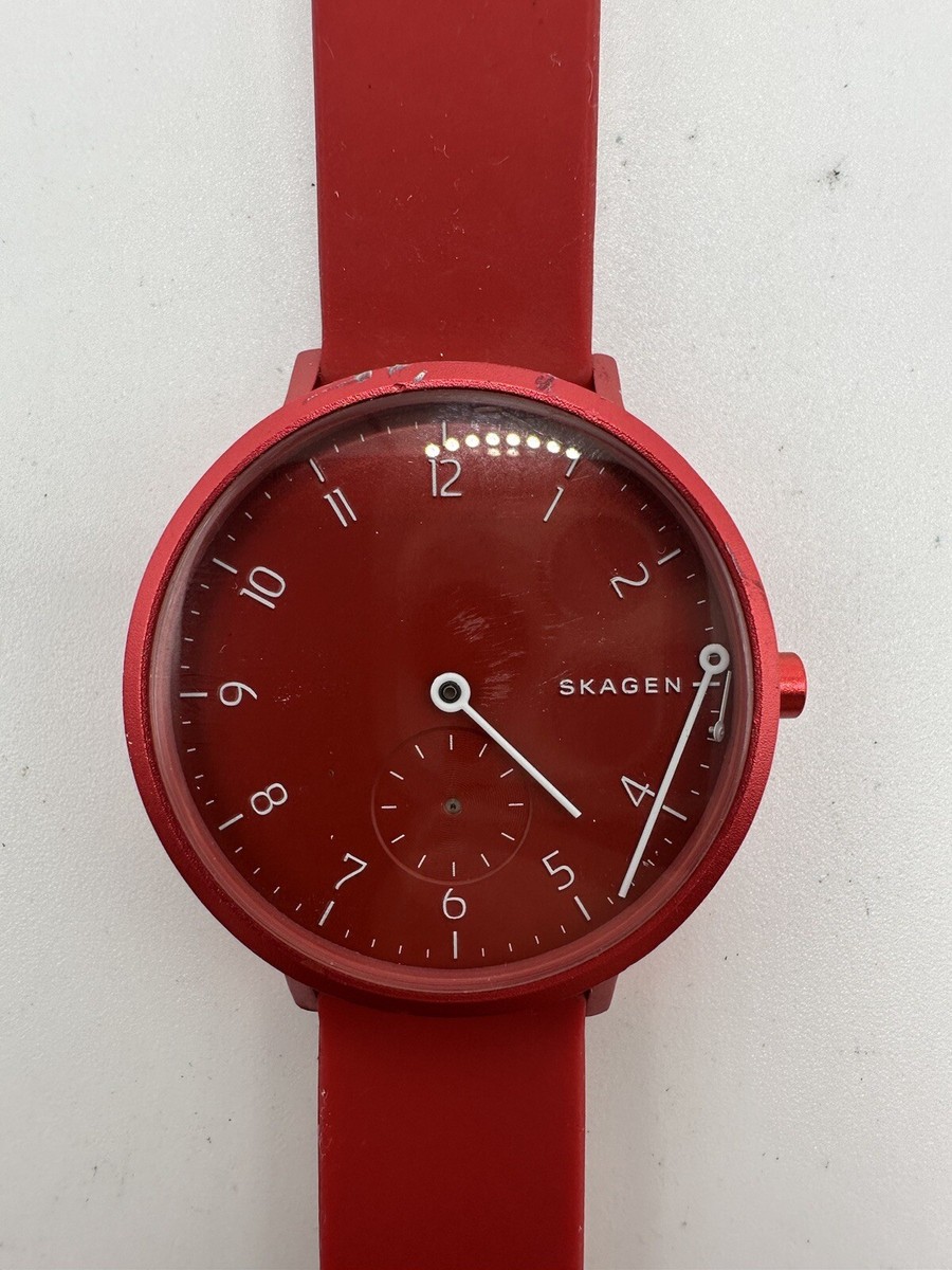 Skagen Running Project Watch AAREN KULOR 36mm Quartz SKW2765 Red