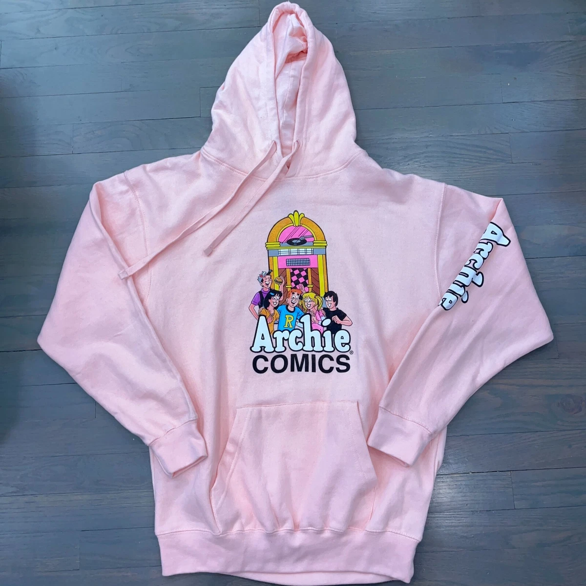 Pink graphic hoodie men's sale