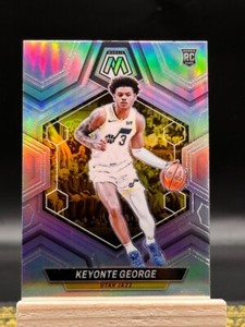 2023-24 Mosaic Basketball - Keyonte George RC - Silver Prizm - No. 222