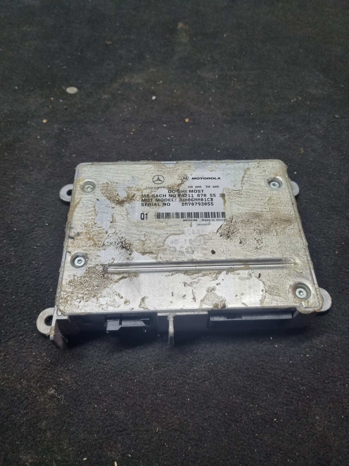 Mercedes Benz Phone Bluetooth Control Module A2118705526 Q1 HW4905 