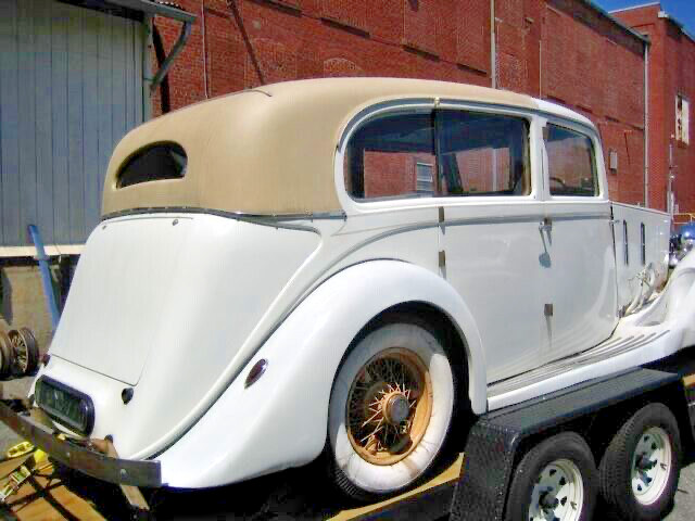 ROLLS ROYCE PREWAR SIDE MOUNT SPARE RETAINER. THE LARGEST EPW BENTLEY INVENTORY!