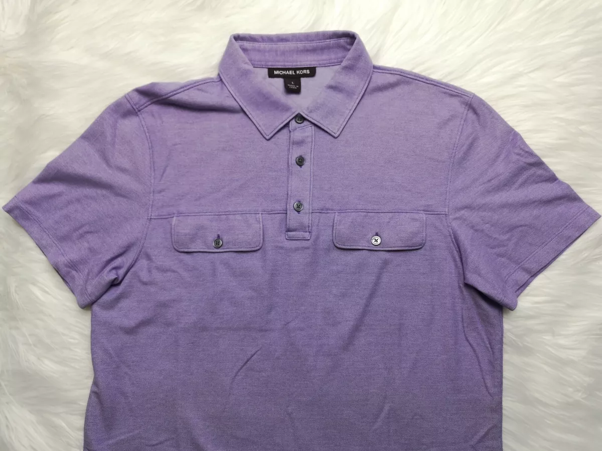 Michael kors slip on mens purple sale