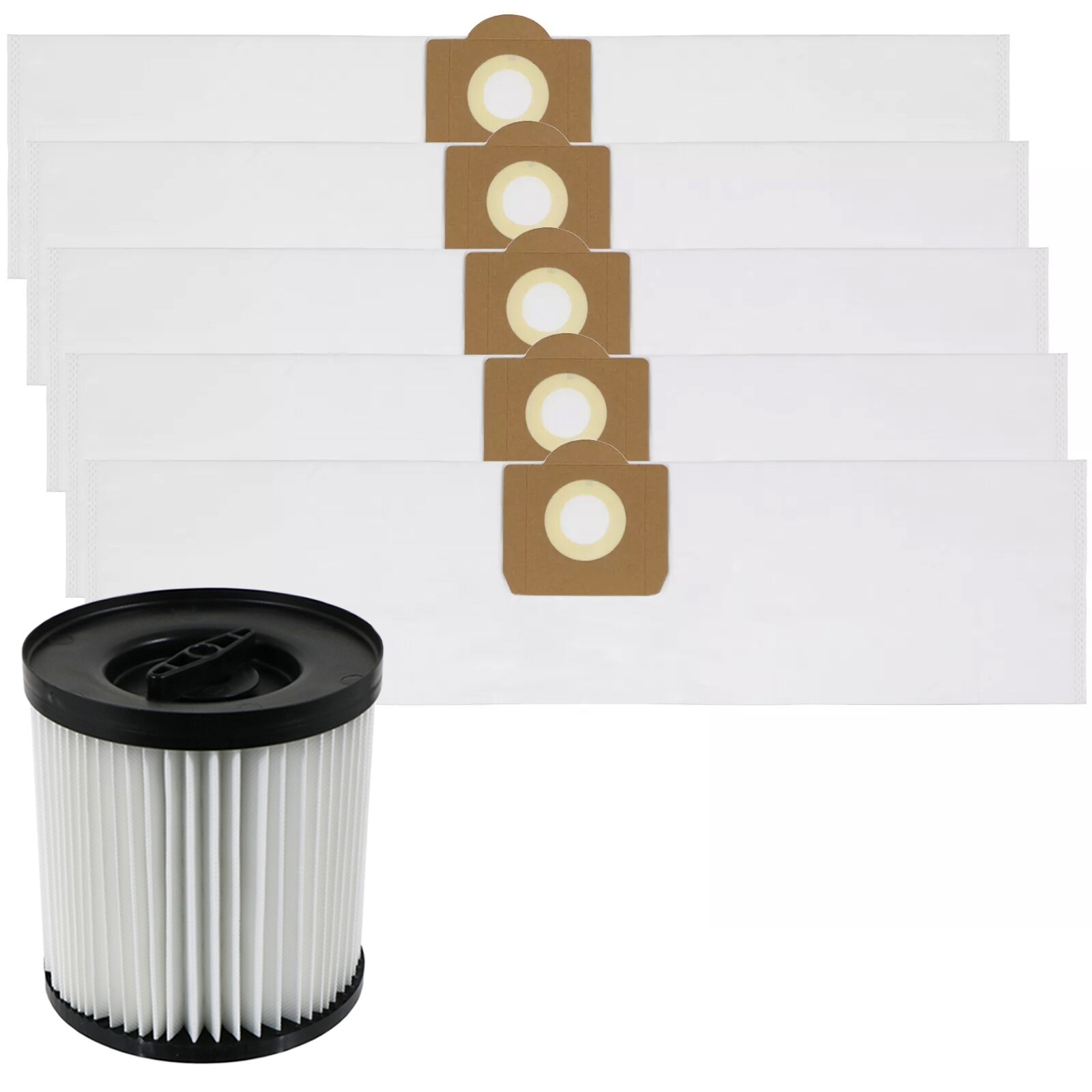Filter for MAC ALLISTER MWDV16L-A MWDV20L-A MWDV30L-A 16L 20L 30L + 5 SMS Bags
