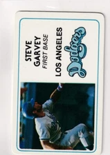 1981 PERMA GRAPHICS STEVE GARVEY DODGERS SUPER STAR CREDIT CARD JC-4452
