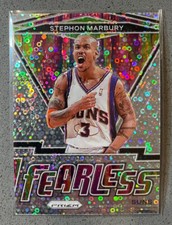 2020-21 Panini Prizm #1 Stephon Marbury Silver Fast Break Disco Fearless Insert