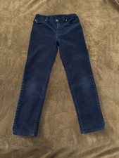 Polo by Ralph Lauren Boys Velvet Cotton Straight Leg Pants Size 7