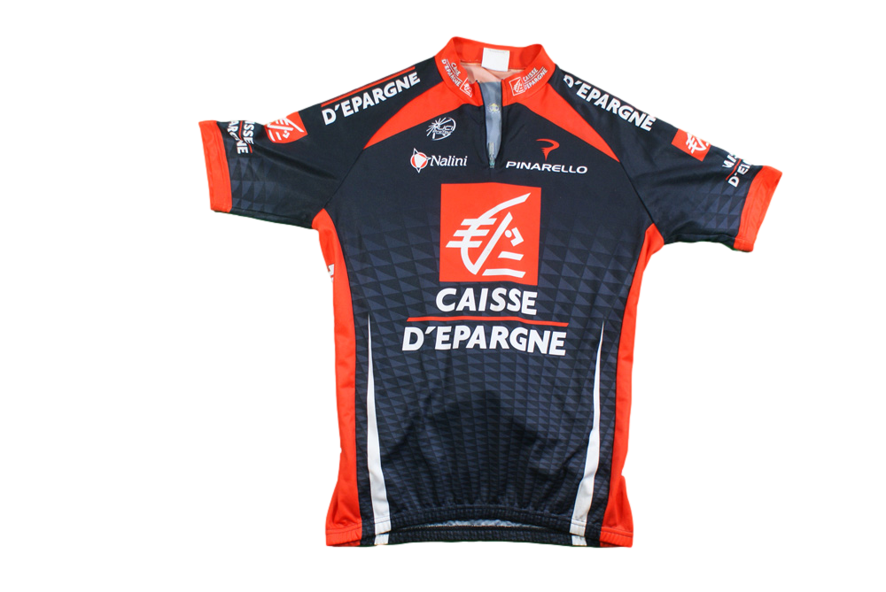 Maillot cyclisme vintage manches courtes Caisse d'Epargne Nalini Pinar – The Sport Nuggets