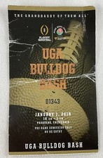 CFB 2018 01/01 Rose Bowl Football Ticket-Georgia beats Oklahoma 2OT's