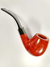New! Mastro De Paja Pesaro Media 3A Pipe - Fatta A Mano - Made in Italy Unsmoked
