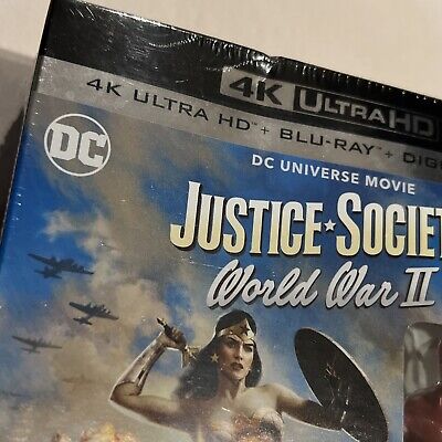 JUSTICE SOCIETY World War II & BATMAN Soul of The Dragon 4K Ultra