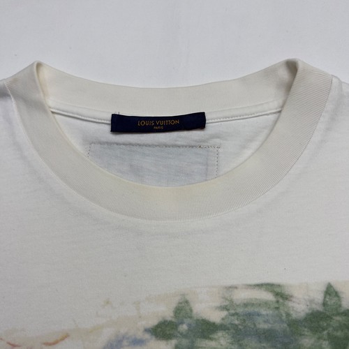 Louis Vuitton White Multicolor Pastel Monogram T-shirt Size Medium - Picture 3 of 14