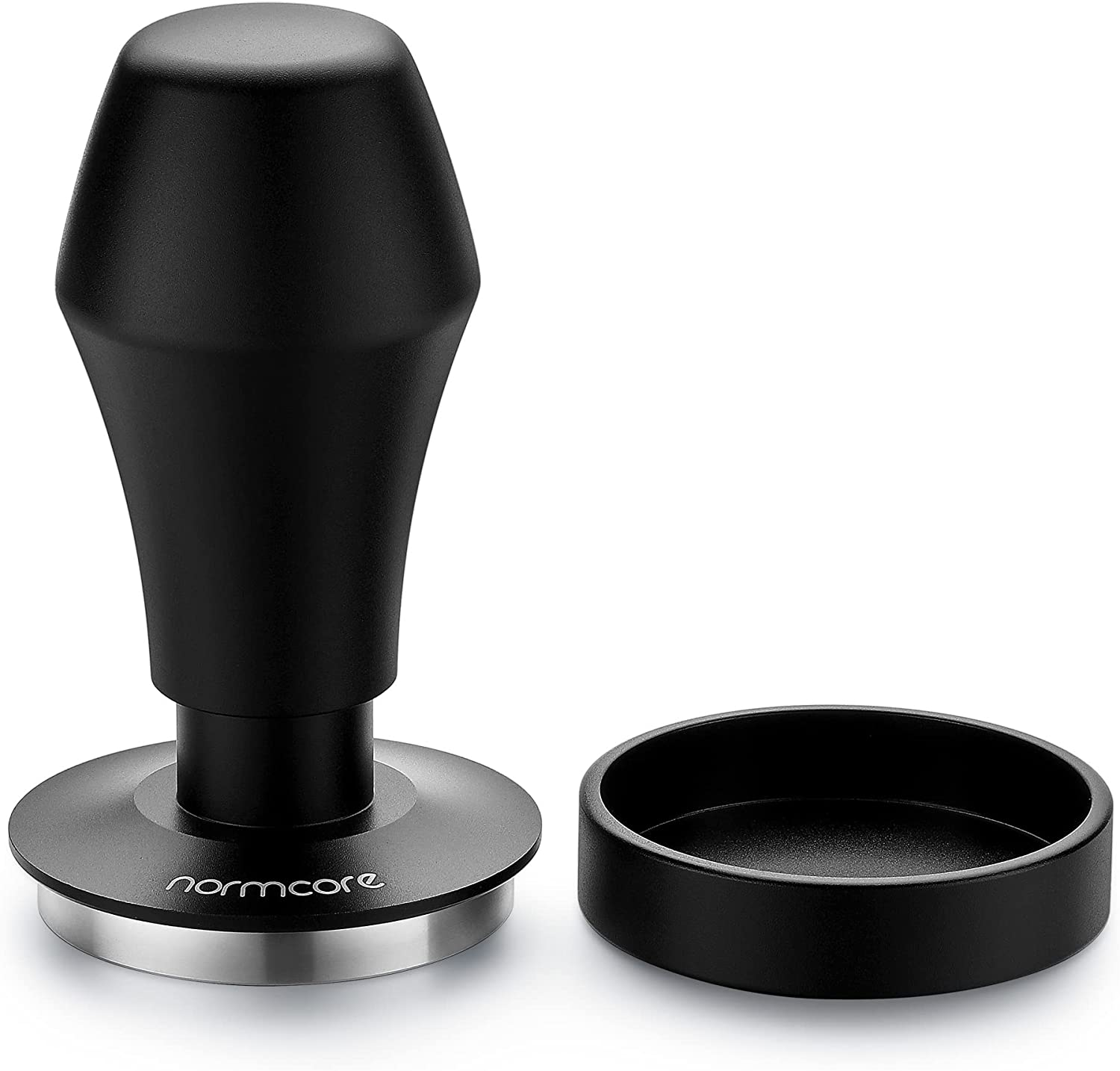 V4 Coffee Tamper 53.3mm Spring-Loaded Barista Espresso Tool with 15 lbs Force