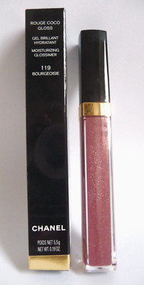 Chanel Rouge Coco Gloss 119 Bourgeoisie Brandneu Originalverpackt