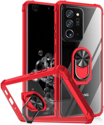 For Samsung Galaxy Note 20 / Note 20 Ultra kickstand Shockproof Armor Case Cover