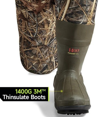 Men's Hunting / Fishing Waders | 1400G 3M™ Thinsulate | Sizes 7-13 - Picture 17 of 22