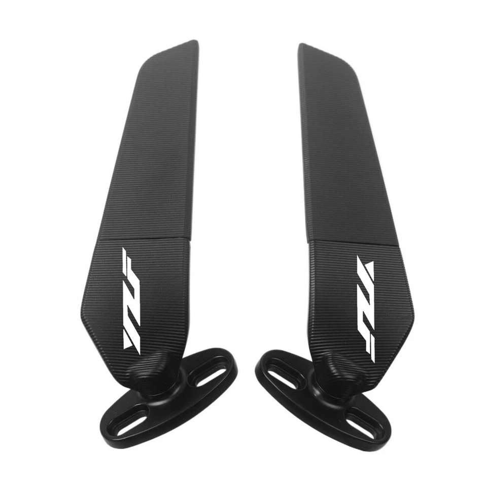 Зеркало заднего вида поворотное ветровое скрытый плавник крыла для YAMAHA YZF R1 R15 R3 R6 - Изображение 4 из 4