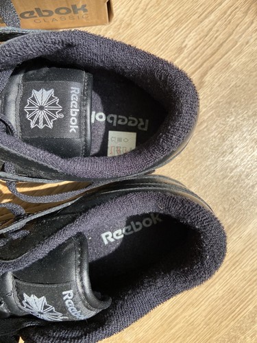 Reebok Workout Plus Mens Trainers Sneakers Shoes FREE P&P UK size 5.5 Black NIB - Picture 6 of 14