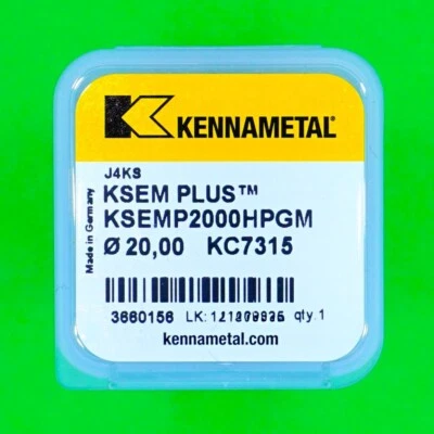 KENNAMETAL KSEM PLUS™ Ø 20,0mm № KSEMP2000HPGM KC7315 1 Stück NEU