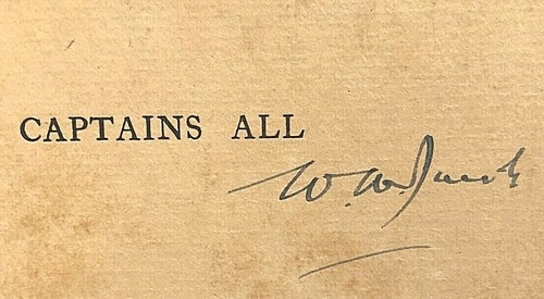 SIGNED W W Jacobs, Captains All - 1st 1905, Original Signed Publisher's Contract - Picture 6 of 12