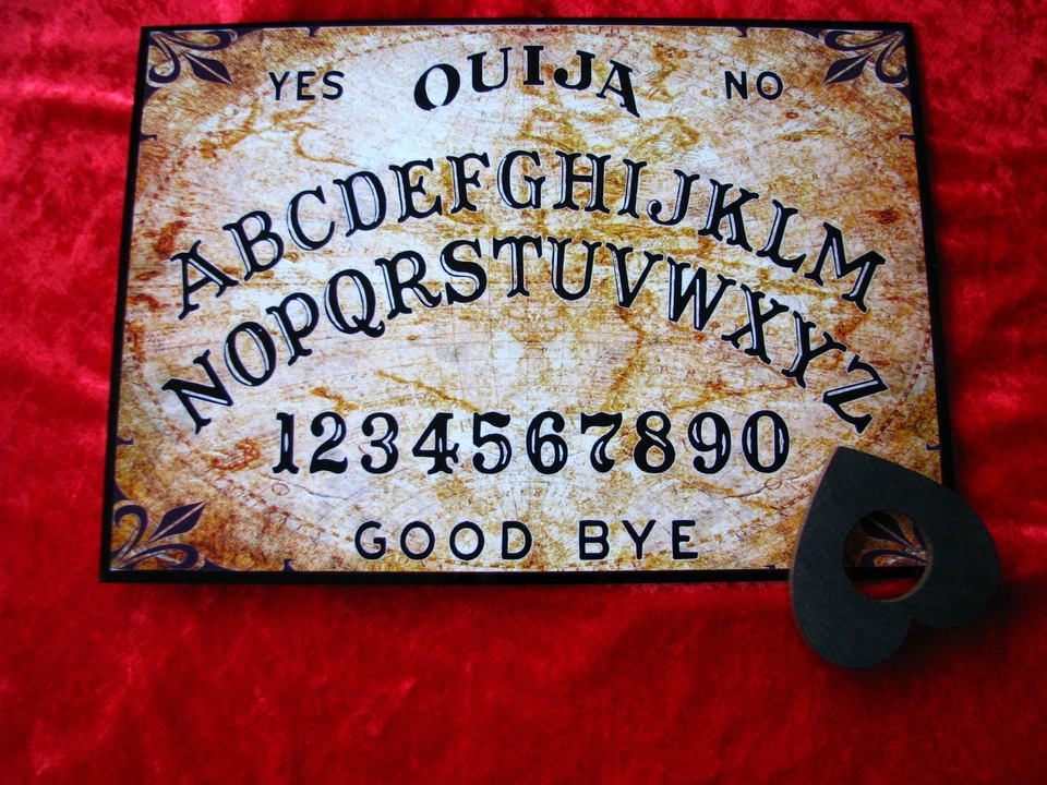 UYD Wooden Ouija Board game & Planchette with Instructions
