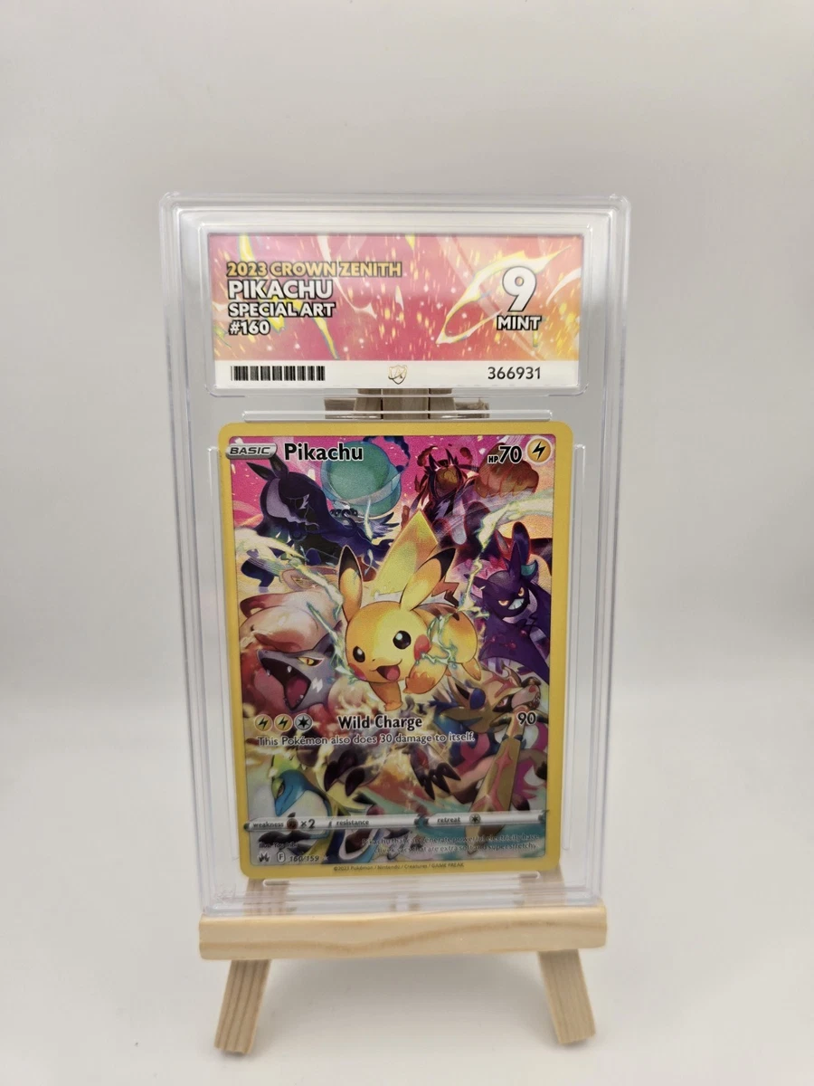 Pokémon Pikachu Grade 9 Pokémon TCG Individual Collectable Card