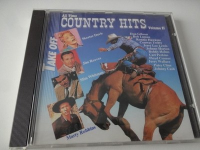 CD Album ALL TIME COUNTRY HITS Vol. II Jim Reeves, Carl Perkins, J. Cash, Cline