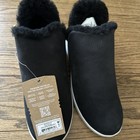 NEW OluKai Malua Hulu Women’s  7 Onyx Black Slip On Boots/Shoe — photo 1