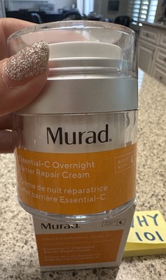 Murad Essential-C Overnight Barrier Repair Cream 1.7oz/50mL FULL SZ SEAL Box $86