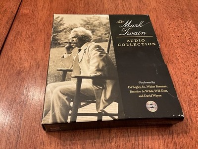 The Mark Twain Audio Collection 6 CD Set Audio Book HarperCollins Caedmon - GUC