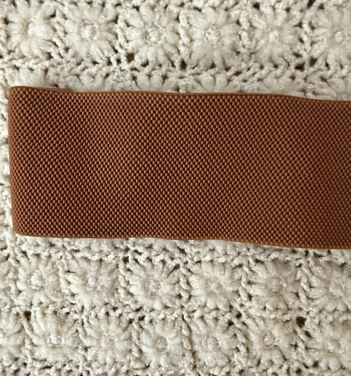 Vintage Y2K dark brown braided leather southwestern wide Belt festival Y2K Braided Brown Leather Belt, NW Coast Native Style Buckle  main image 4
