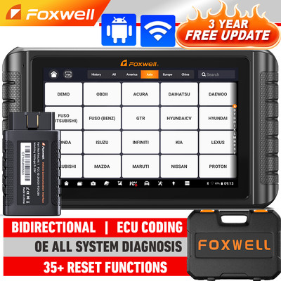 Foxwell NT1009 Bidirectional OBD2 Scanner Auto Diagnostic Tool ECU IMMO Coding